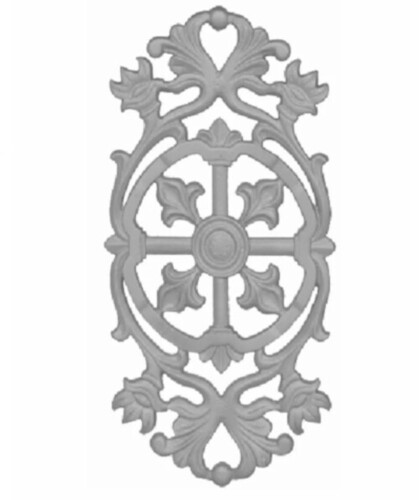 Cast Iron Decorative Grill