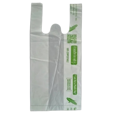 White Carry Hdpe Bag