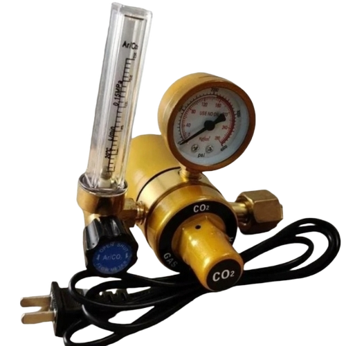 C02 Regulator With Heater And Flow Meter