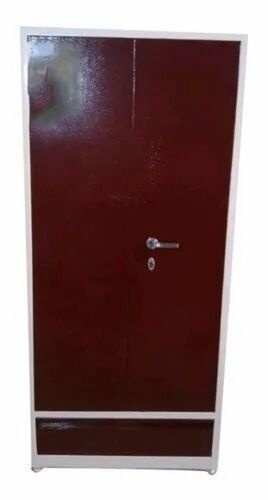 Hinged Double Door Iron Almirah - Assembly: No Assembly Required