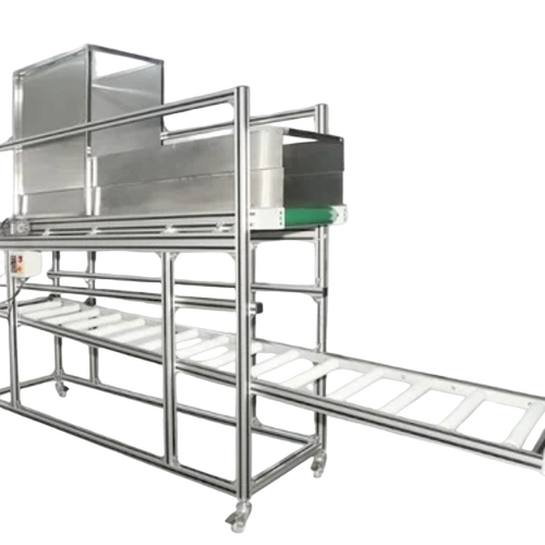 Mild Steel Material Handling System - Color: Silver