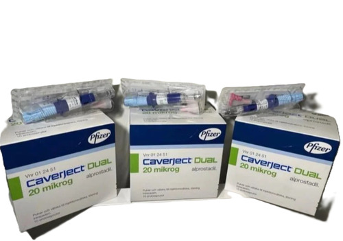Caverject Alprostadil 20mcg Injection - 1 Bottle, Non Prescription | Allopathic Medicine