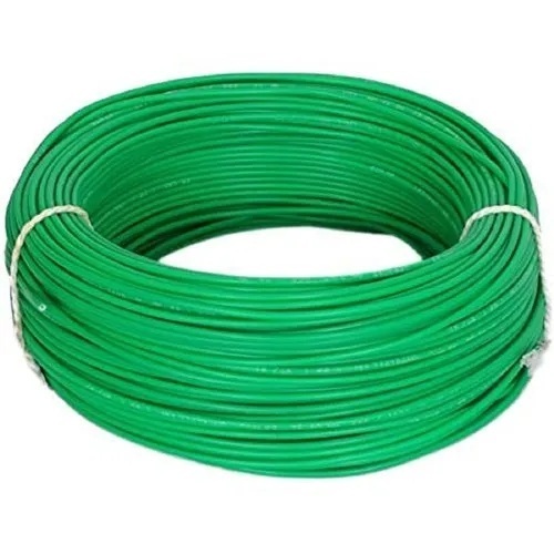 Green Electrical Wire Roll