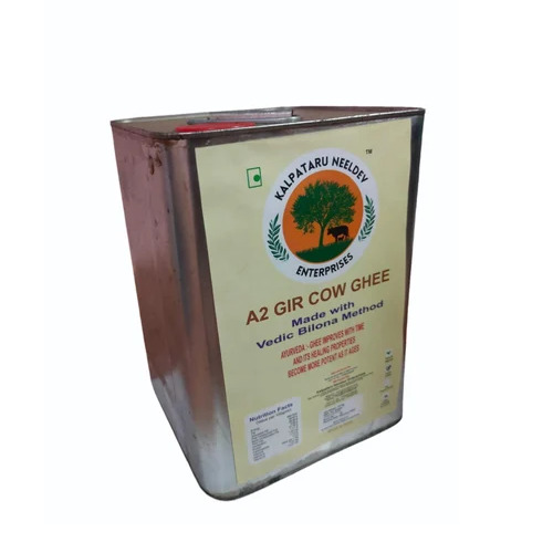 5 L A2 Gir Cow Ghee - Color: Light Yellow
