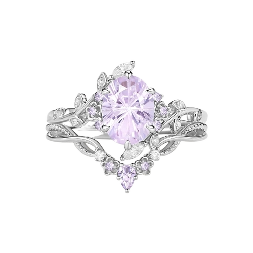 Silver Gemstone Rings