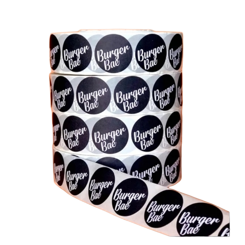 120 Gsm Chromo Paper Printed Label Sticker