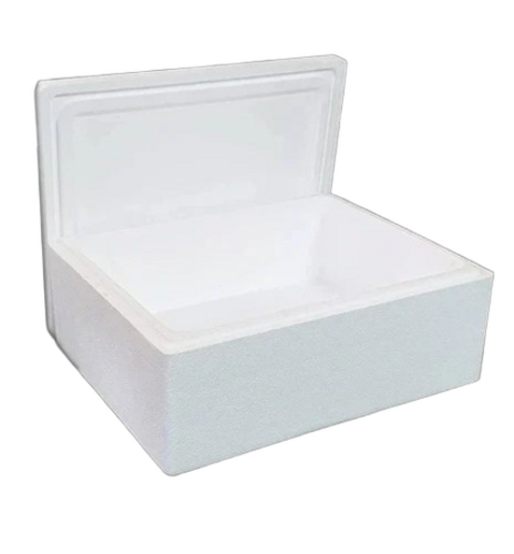 25 Mm White Thermocol Ice Box