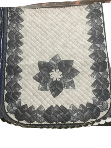 Grey Sofa Cover - Pattern: Printed