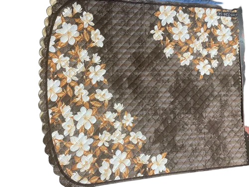 Oval Designer Sofa Cover - Pattern: Printed