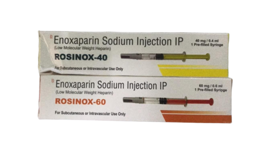 Rosinox 40 Enoxaparin Sodium Injection - Suitable For: Suitable For All