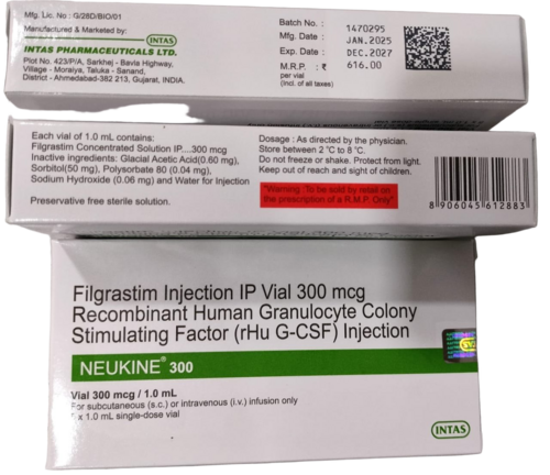 Neukine 300Mcg Injection - Origin: Indian