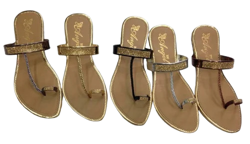 Brown Ladies Chappals
