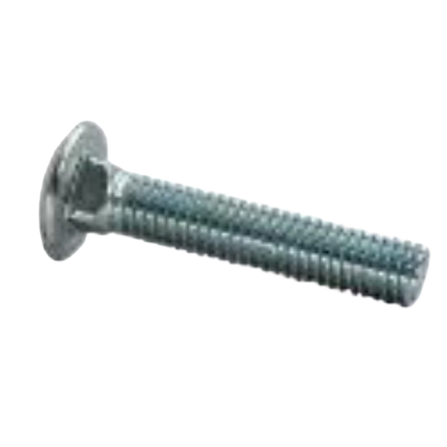 Stainless Steel Carriage Bolt - Color: Silver