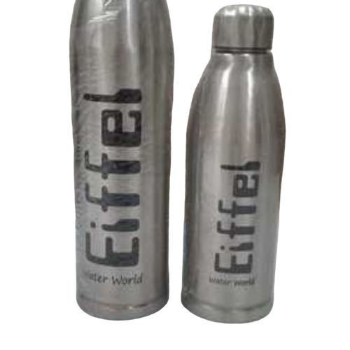Steel Water Bottle - Color: Silver