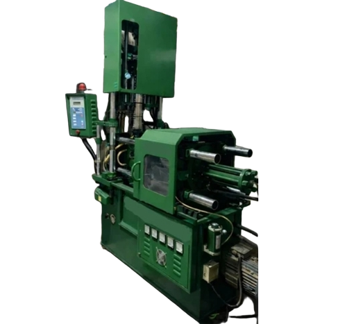 Toggle Type Vertical Injection Machine - Color: Green