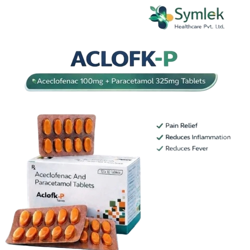 325Mg Aceclofenac Paracetamol Tablet - Age Group: Adult