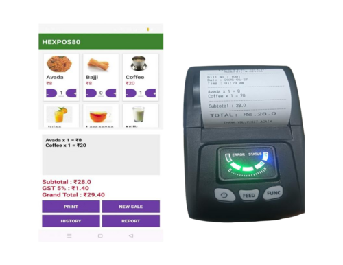 Android Pos - General Use: Tea Shps