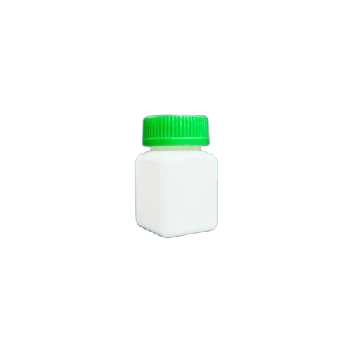 Hdpe Capsule Square Container - Color: White