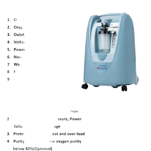 Oxygen Concentrator - Application: Medical