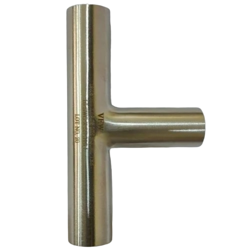 Stainless Steel Equal Tee - Color: Silver