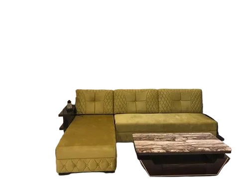 3 Seater L Shape Sofa Set