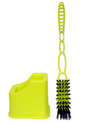 42cm Yellow Polypropylene Toilet Brush