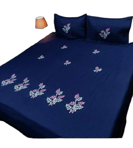 Embroidered Bed Shees Cover