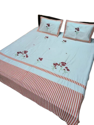 Queen Size Embroider Bedsheets