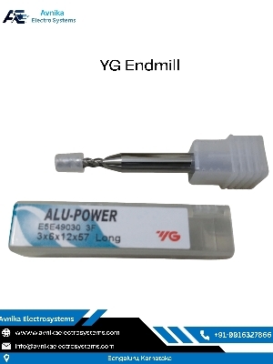 Yg-1 Alu-Power E5E49030 Solid Carbide 3 Flute End Mill - Application: Industrial