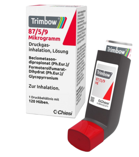 Beclomethasone Dipropionate Formoterol Fumarate And Glycopyrrolate Inhalation Aerosol - Packaging: 1