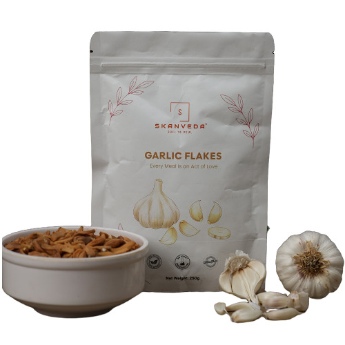 Dehydrated Garlic Flakes - Dehydration Method: Hot Air Drying