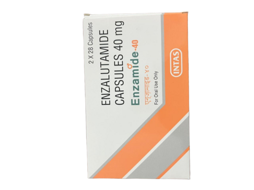 Enzamide 40mg Enzalutamide Capsule - Oral Anti-cancer Capsule, Metastatic Prostate Cancer Management