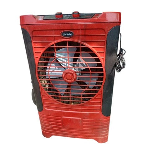Plastic Air Cooler - Color: Red And Black