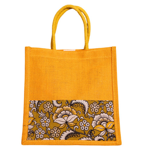 Yellow Jute Bag