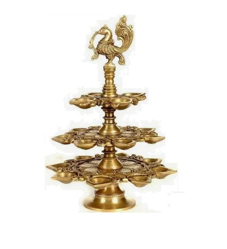 Brass 3 Step Deep Diya