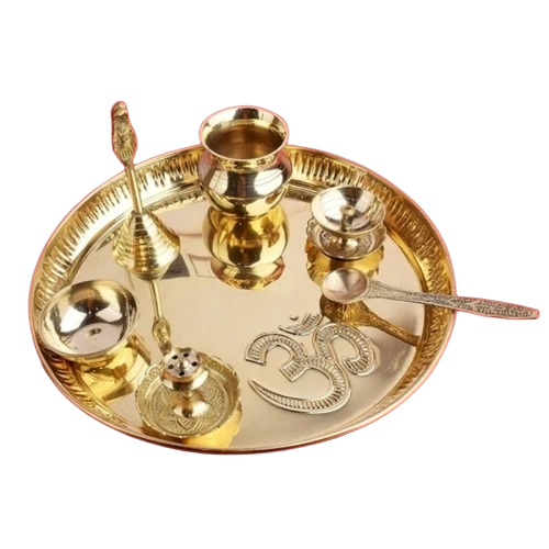 Brass Pooja Thalis