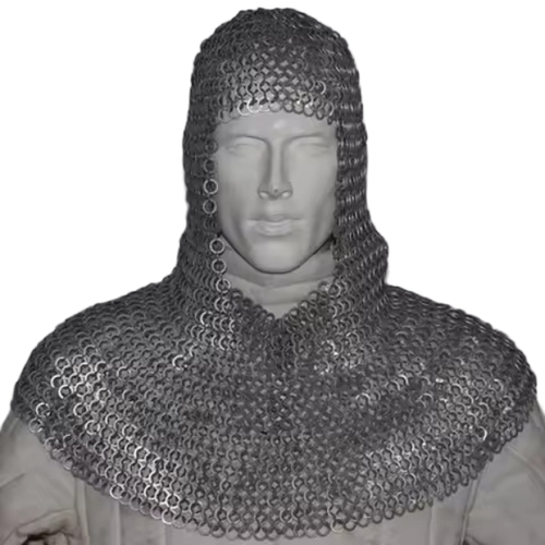 Ready Chain Mail Coif Armor