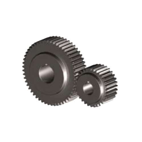 Stainless Steel Spur Gears - 10-300mm, Black, 0.5-500hp | Hardened Teeth, Wear Resistant, Noise Reduction, Accurate Transmission