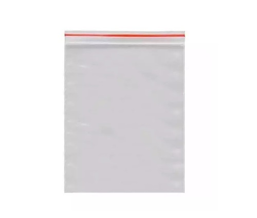 Zip Lock Pouch Bag - Color: Transparent