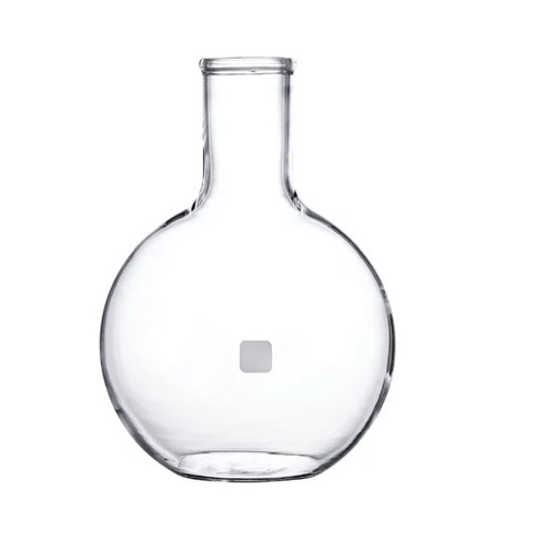 Borosilicate Glass Round Bottle Flask