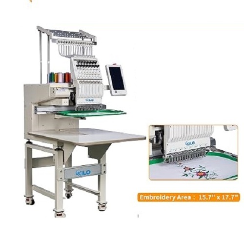 Commercial Embroidery Machine with 15 Needles