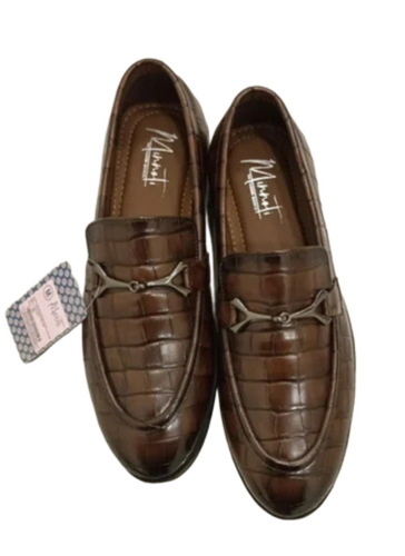 Men Brown Loafer Leather Shoes