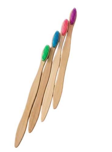 Bamboo Toothbrush - Bristle Color: Any