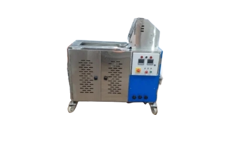 Semi Automatic Commercial Chapati Maker Machine - Color: Silver