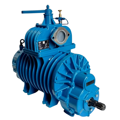 Jurop PN 33M, PN 58M, PN 84 PN Vacuum Pump - Mild Steel, Various Dimensions, Blue, 220V, 50Hz | Rotary Vane, High Pressure, PTO/Belt Drive