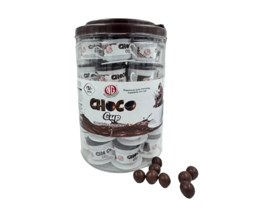 Choco Cup Ng, Chocolate Balls Inside - Color: Brown