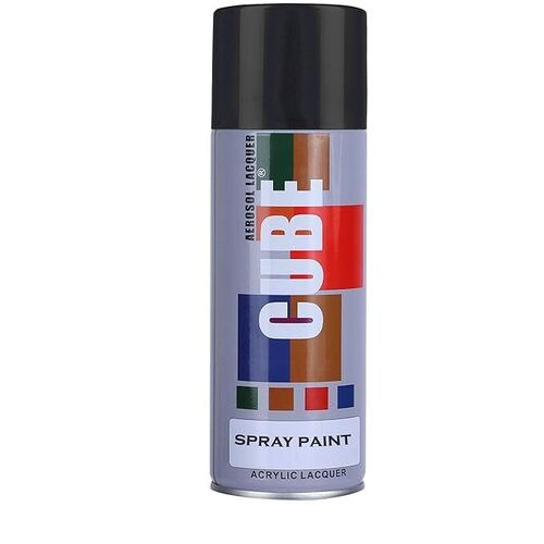 Cube Matte Black Spray Paint