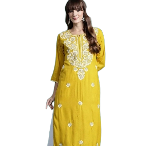 Ladies Yellow Kurti