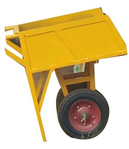 Material Handling Double Wheel Barrow