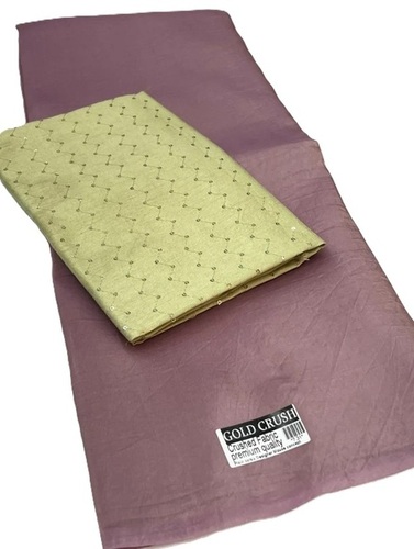 Plain Saree With Sequence Work Blouse